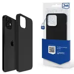 Ochranný kryt 3mk Silicone Case pro Apple iPhone 12 mini, černá