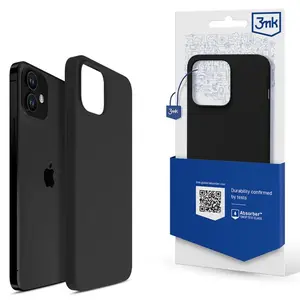 Ochranný kryt 3mk Silicone Case pro Apple iPhone 12 mini, černá