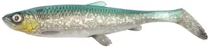 Savage gear gumová nástaha 3d herring shad v2 green silver - 15 cm 23 g 2 ks