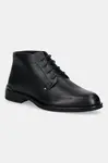 Tommy Hilfiger Kožené boty Tommy Hilfiger CORPORATE HILFIGER LTH BOOT