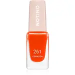 Notino Gel Effect Nail Polish lak na nechty s gélovým efektom 261 Corazón 10 ml