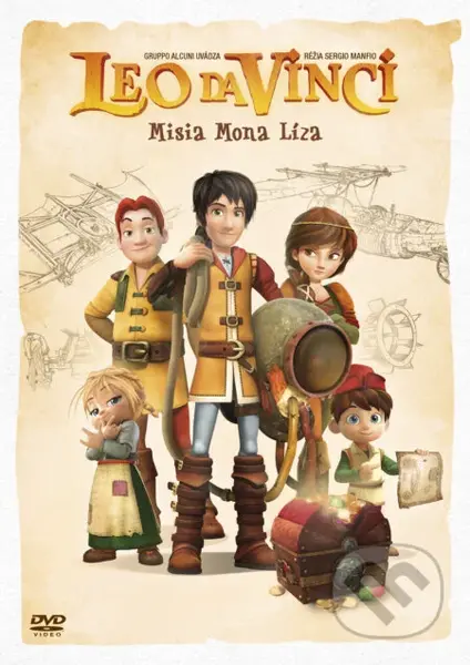 Leo da Vinci: Mise Mona Lisa - Sergio Manfio - film z kategorie Animované filmy
