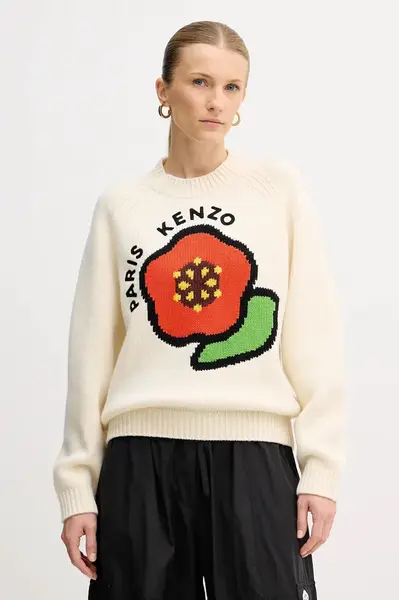 Vlněný svetr Kenzo Pop