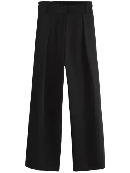 Next Plisované nohavice  čierna