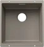 Blanco Subline 400 - Silgranitový drez, 46x43 cm, tartufo 527793