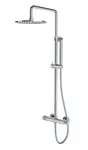 OMNIRES Contour - Sprchový set s termostatom, priemer 25 cm, chróm CT8044CR