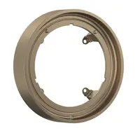 Axor ShowerSelect ID - Prodloužení 17x17 cm, kartáčovaný bronz 13646140