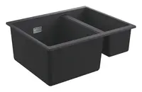 Grohe Drezy - Kompozitný drez K500 s odtokom, 56x46 cm, granitová čierna 31648AP0
