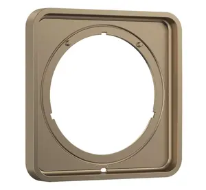 Axor ShowerSelect ID - Predĺženie 17x17 cm, kefovaný bronz 13640140