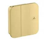 Axor One - Uzatvárací ventil pod omietku, kefovaná mosadz 45771950