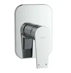 kielle Harmonia - Baterie pod omítku pro 1 spotřebič, s tělesem, chrom 10223200