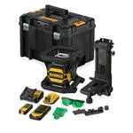 DeWALT Náradie - 18V AKU rotačný laser, dosah 600 m, s príslušenstvom, 1x aku 2,0 Ah XR, nabíjačka DCE080D1GS