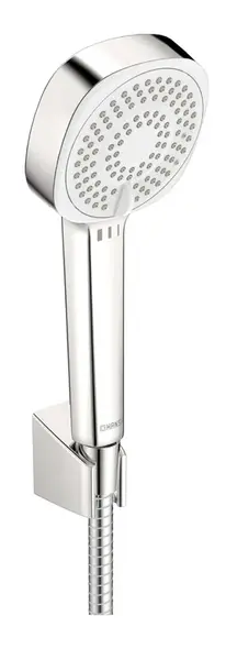 Hansa Basicjet - Set sprchové hlavice, 3 proudy, držáku a hadice, chrom 44600133
