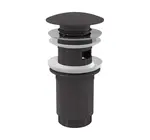 Alcadrain Príslušenstvo - Umývadlová výpusť, ClickClack, matný kefovaný gun metal A392-GM-B