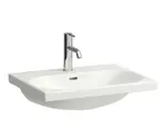 Laufen Lua - Umývadlo nábytkové 5x6 cm, s prepadom, otvor na batériu, biela H8100830001041