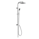 Mereo Sprchový program - Sprchový set bez batérie, 20x20 cm, chróm CBQ60101SPN