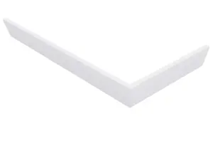 Polysan Karia - Rohový panel k vaničke, 1000x700 mm, ľavý, biela 71583