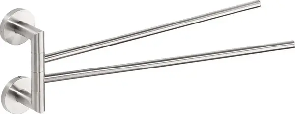 Sapho X-STEEL - Otočný držiak uterákov, dĺžka 44 cm, nerezová XS405