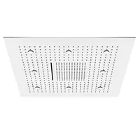 Steinberg 390 - Hlavová sprcha, 80x80 cm, 3 prúdy, LED osvetlenie, nerezová 390 6680