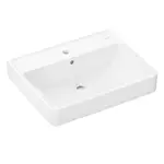 Hansgrohe Xanuia Q - Umývadlo 65x48 cm, s prepadom, otvor na batériu, biela 60134450