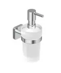 Kludi Vela S - Dávkovač mydla s držiakom, sklo/chróm 2597605