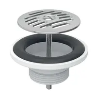 Geberit Príslušenstvo - Odpadový ventil s voľným odtokom, nerezová 152.005.00.1