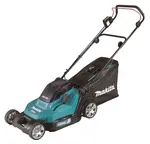 Makita Zahradní technika - 18V AKU sekačka na trávu, záběr 43 cm, 2x aku Li-ion LXT 5,0 Ah, nabíječka DLM432CT2