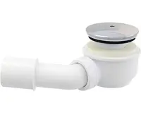 Alcadrain Příslušenství - Odtoková souprava průměr 60 mm, snížená výška, chrom A471CR-60