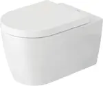 Duravit ME by Starck - Závesné WC, Rimless, HygieneGlaze, matná biela 252909AC00