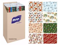 Balicí papír vánoční role klasik 2x100x70 MIX