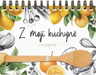 Kniha na recepty MFP s vařečkou 1, 220x158mm, 80 listů,