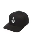 Volcom kšiltovka Full Stone Flexfit Hat Black | Černá | Velikost L/XL