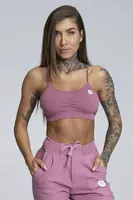 Gym Glamour Podprsenka Simply Dirty Pink, L, růžová