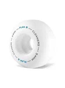 Plan b kolečka Cleanups 54 mm | Bílá | Velikost skate 54 mm