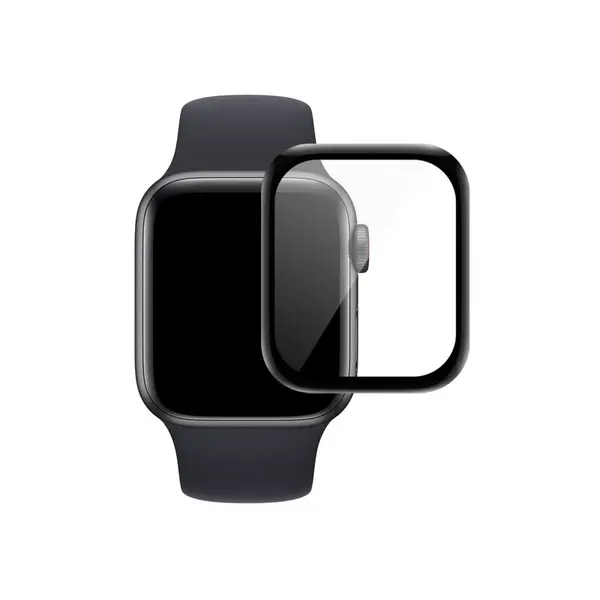 JP Watch Glass hybridní sklo, Apple Watch 4 / 5 / 6 / SE 1 / 2 / 3 (40 mm), černé