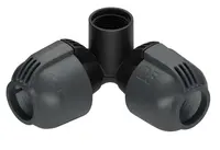 Gardena Sprinklersystem - Spojka uhlová, 25 mm, pre zavlažovače 2764-20