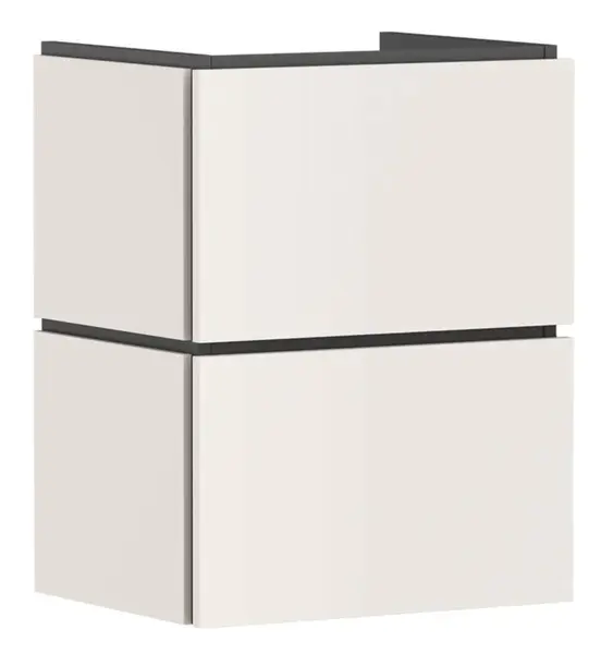 Hansgrohe Xilesa E - Umývadlová skrinka, 62x48x38 cm, 2 zásuvky, matná béžová 54248780