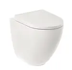 Kludi Resa D - Stojace WC, vario odpad, Rimless, lesklá biela 24WCB0443