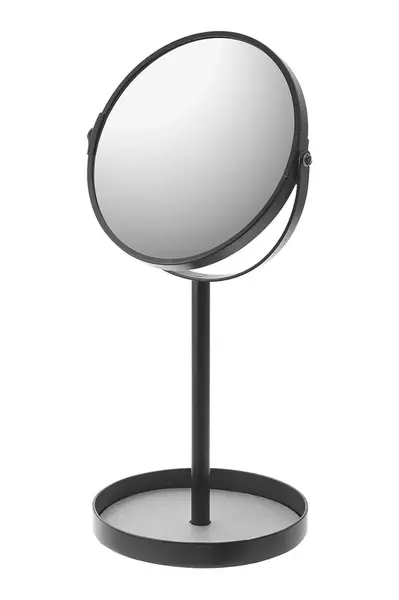 Koupelnové zrcadlo Yamazaki Tower 17.5 x 14 x 33 cm černá barva