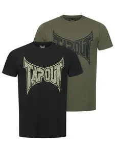 Tapout Men's t-shirt regular fit double pack