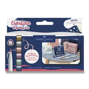Popisovače Faber-Castell Creative Celebration - 6 ks