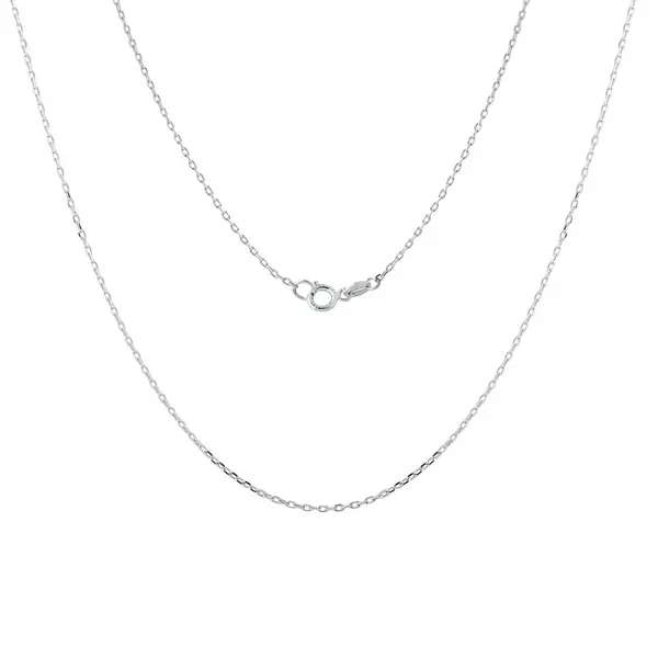 Řetízek typu ankr 28 v délce 50 cm v bílém zlatě KLENOTA