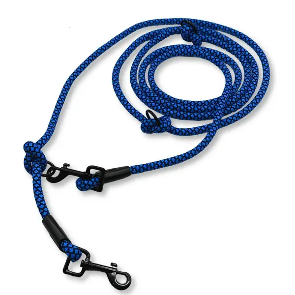 PafDog® Přepínací nastavitelné vodítko 10mm, modro-černé extra pevné PAF-948