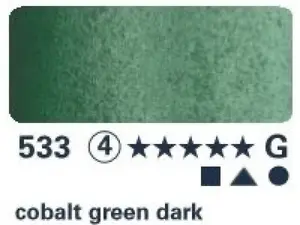 Akvarelová barva Horadam 1/2 – 533 cobalt green dark