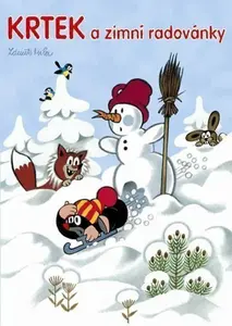 Krtek a zimní radovánky - Omalovánky A4