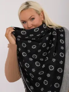 Scarf-AT-SZ-1701.61-grey-black