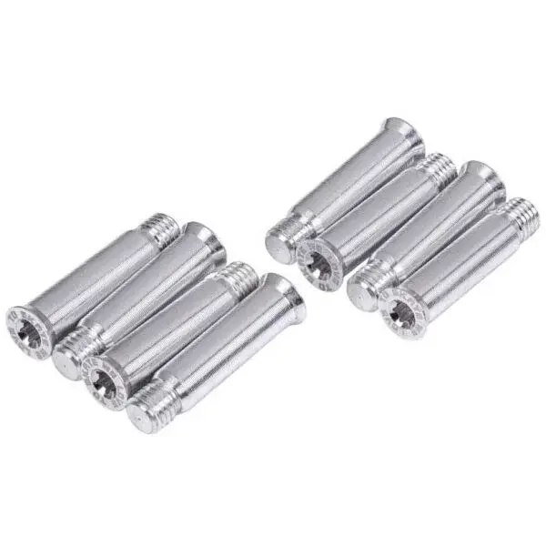 Powerslide ŠROUBY + KLÍČ POWERSLIDE SINGLE AXLE TORX 34MM/8MM (8KS) Sada šroubů, , velikost