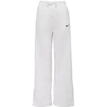 Nike W NSW PHNX FLC HR PANT WIDE 2 Dámske nohavice, biela, veľkosť