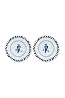 Sada talířů Pols Potten bird patterned 27 cm 2-pack více barev