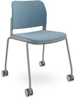 LD SEATING Konferenční židle DUO,DU-03-N2,RM60, šedá kostra, celočalounená